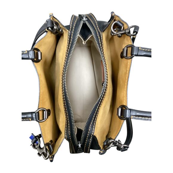 Coach Purse Women 1Size #33124 Rogue30 Genuine Glovetanned Pebble Leather Black - Picture 6 of 9